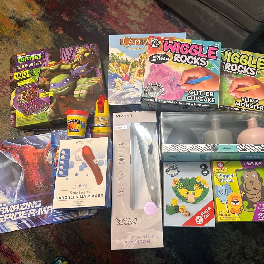 Toys, self care, home decor oh my!